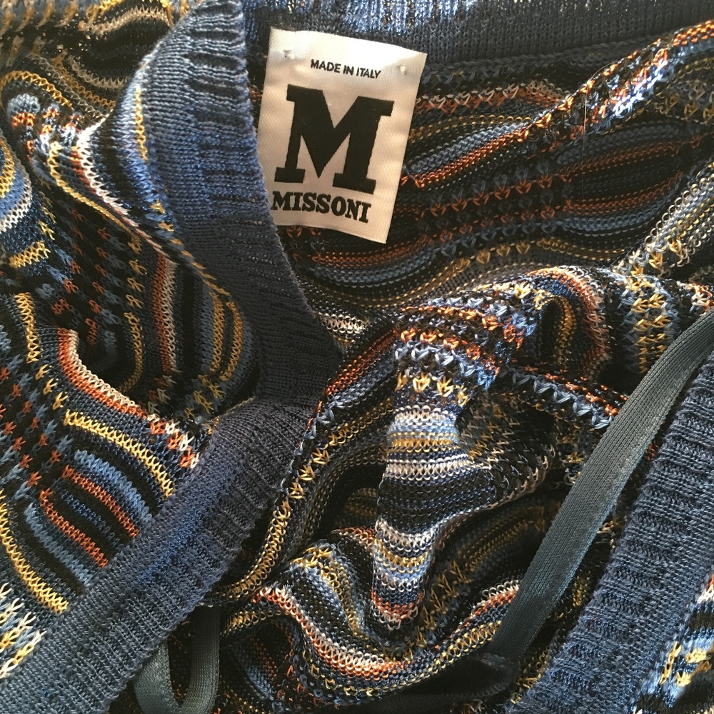 Missoni Knit Blue Multi-Color Dress